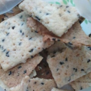 カリカリおから＆黒ゴマクッキー